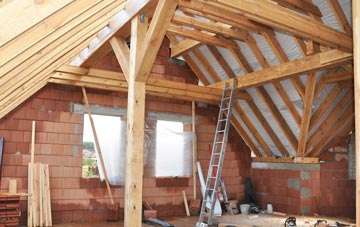 Aarons Hill attic trusses